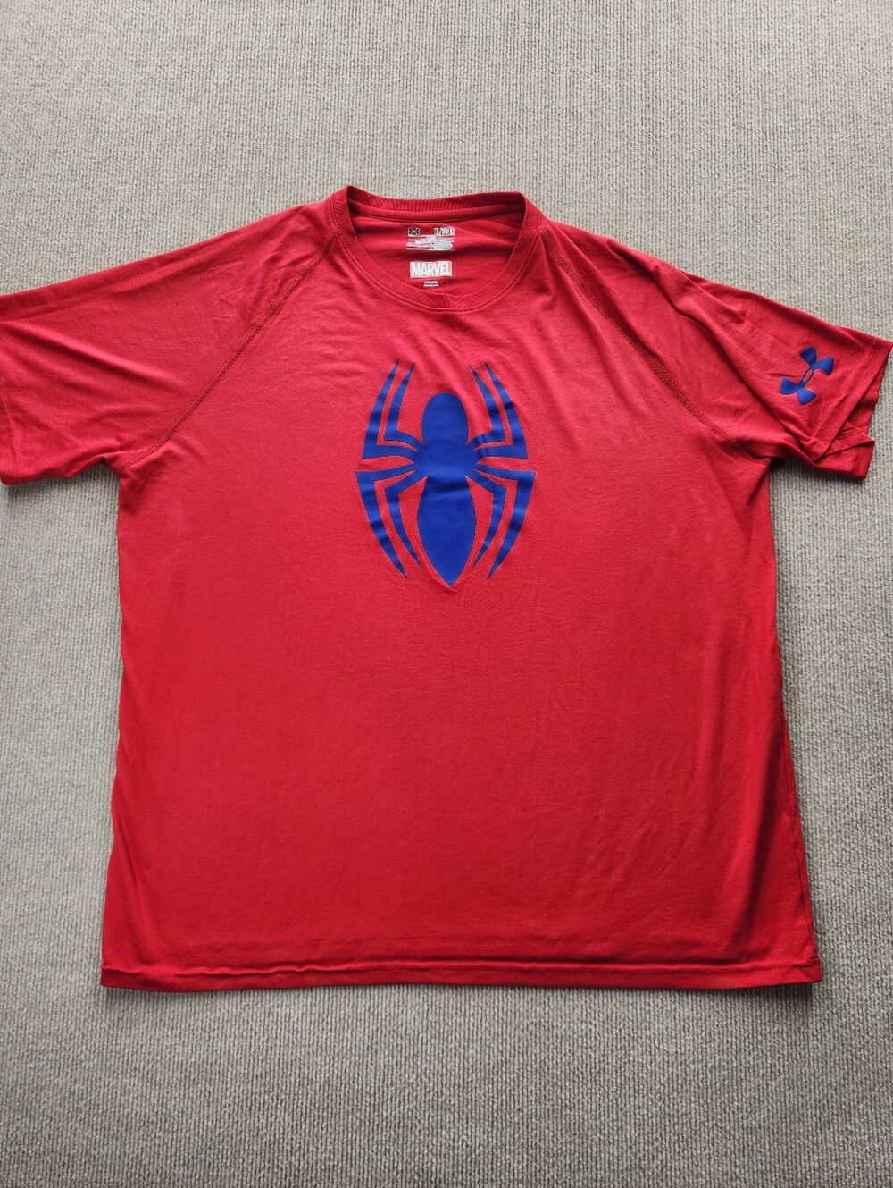 Under Armour Heat Gear Compression Shirt Spider-Man Men's XL - Marvel Alter Ego